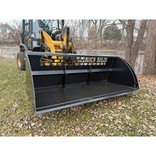 Rock Solid Attachments high capacity bucket on a CAT loader