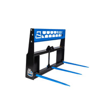 Rock Solid Attachments FS3BSC-S3U square bale spear with the upright