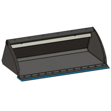 Rock Solid Attachments utility bucket with the bolt-on cutting edge
