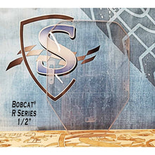 SHIELDS 1/2 inch Bobcat R-Series front door window, front view