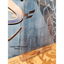 SHIELDS 1/2 inch Link-Belt X4 upper excavator window, side view