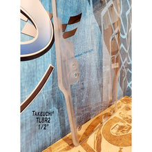 SHIELDS 1/2 inch Takeuchi TL8R2 windshield, side view