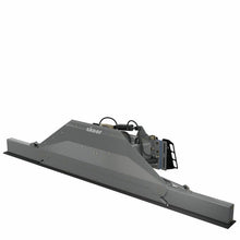 Skeer 6-Way ProPlus grading blade with hydraulic wings extended, front three quarter view