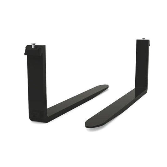 Star Industries ITA replacement forklift forks, pair, three quarter view