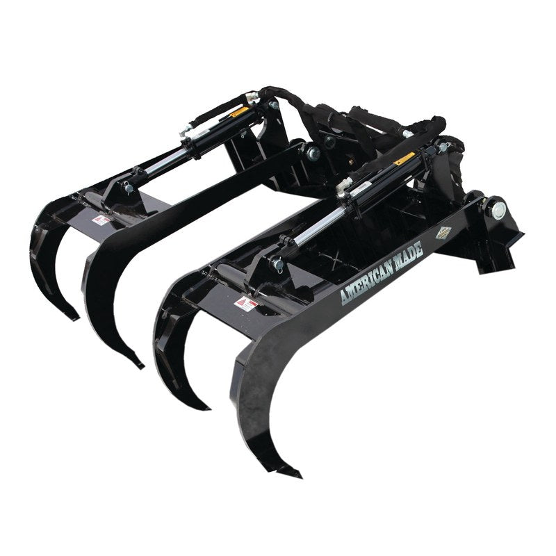 Top Dog Attachments 60 inch dual arm weld on grapple kit with its cylinders and hoses