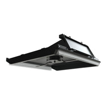 Top Dog Attachments closed front brush cutter, 72 inch, rear view from below with the quick attach plate and chain guards