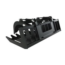 Top Dog Attachments extreme root grapple, rear view of the quick attach plate