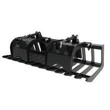 Top Dog Attachments extreme root grapple, 84 inch, front three quarter view
