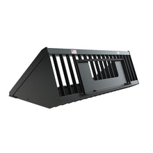 Top Dog Attachments firewood bucket, rear view of the quick attach plate