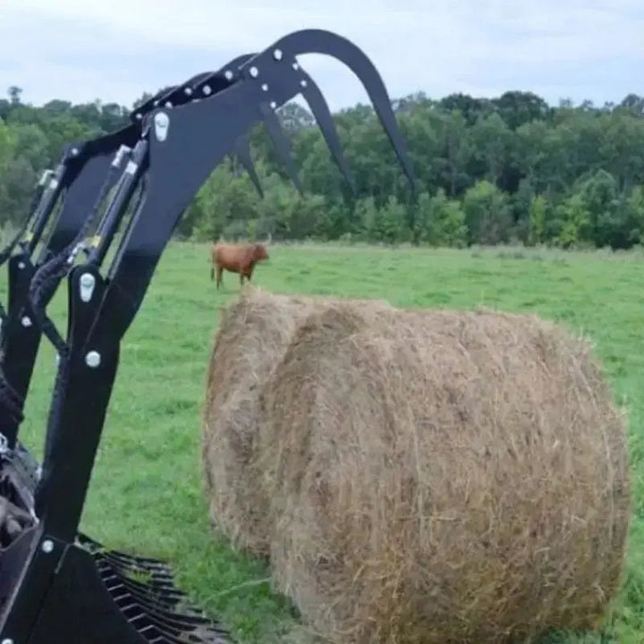 Top Dog Attachments Skid Steer Bale Grapple