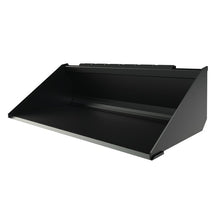 Top Dog Attachments skid steer dirt bucket, front three quarter view