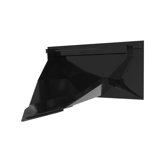 Top Dog Attachments skid steer tree spade, front three quarter view of the 36 inch blade