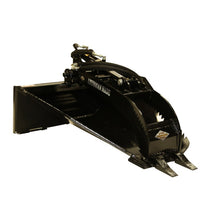 Top Dog Attachments stump grapple with the arm closed, side view