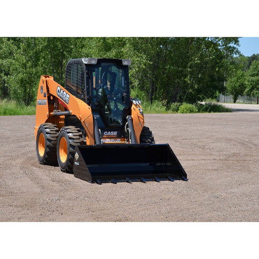 Top Dog Attachments Tuff Tooth bucket on a Case skid steer