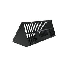 Top Dog Attachments XL firewood bucket, rear view of the quick attach plate